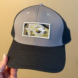 Patagonia FCD Anvil Patch Trucker Hat - Uncommon Cameo patch Gray Color Way